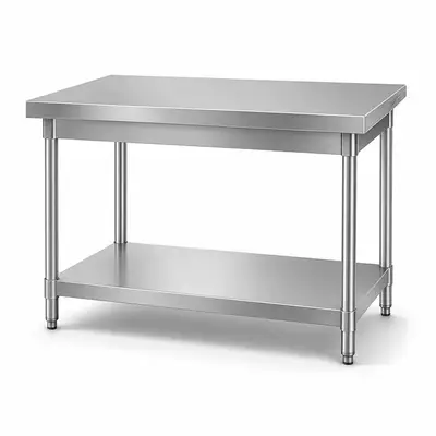 میز کار استیل کابینت‌دار